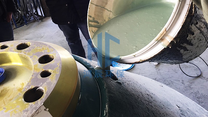 圓錐破碎機耐磨陶瓷涂層施工